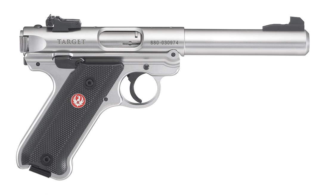Ruger Mark IV Target stainless 5-1/2 lauf art.70500008
